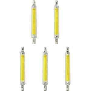 Avide R7s LED Staaflamp - Warm Wit Licht - 118mm - 13W - 1100lm - 5 Stuks