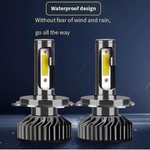 H8 | H9 | H11 | LED Lampen 14000 Lumen (Set 2 stuks) - CANbus Helder Wit 6500K | 72W | EMC COB | Anti storing | Dimlicht | Grootlicht & Mistlicht | Auto | Motor | Scooter Koplampen | Lamp | Autolamp | Autolampen | Car licht | / 6000k