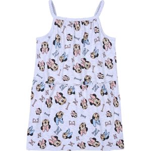 Grijze MINNIE Disney jurk voor zomermeisjes