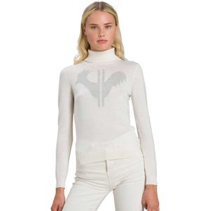 Rossignol - Classic Roll Neck - Trui - Wit - 100% Merinowol
