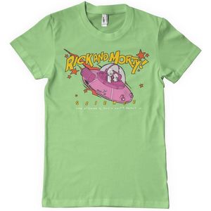 Rick and Morty T-Shirt Science T-Shirt WB-1-RM016-DTF897 MintGreen-S
