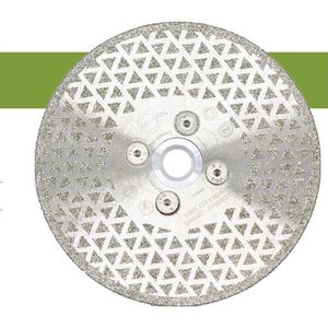 Pro-Diam Diamantschijf Ø 125 mm – Directe M14-Koppeling – Voor Natuursteen, Marmer & Graniet – Droog Gebruik – Haakse Slijper