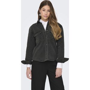 Jacqueline de Yong - Jdystine - Blouse - Zwart Denim - Dames