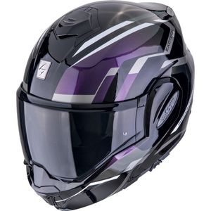 EXO-TECH EVO - Motorhelm - Zwart - Kunststof