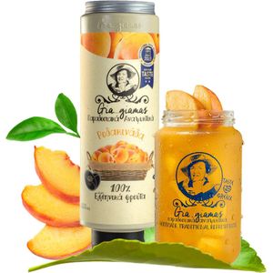 Gia giamas lemonade - Perzik - 100% Grieks fruit sap