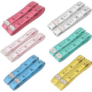 Zacht Meetlint van 150 cm - 12 Stuks voor Medische Lichaamsmeting en Gewichtsverlies