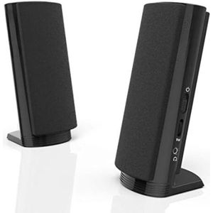 Actieve Luidsprekers voor PC - 3.5 mm - Zwart