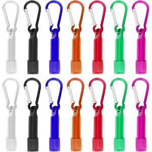 15 stuks mini-zaklamp sleutelhanger - klein led-zaklamp voor kinderen - outdoor camping fietsen - kinderverjaardag .