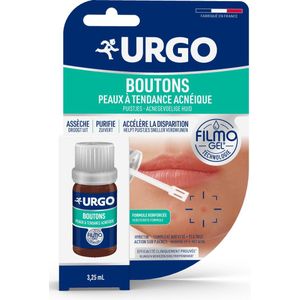 URGO Filmogel - Behandeling Tegen Puisten & Acné - Met Applicator - Reinigingsgel - 3,25 ml