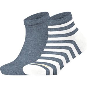 Esprit Sneakersokken 2-PACK Kinderen 18154 - Blauw 6660 light denim Kinderen - 27-30