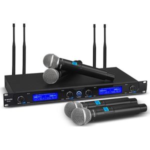 Draadloze Microfoon - Karaoke Set Kinderen - Microfoonset Bluetooth - Inclusief 4 Microfoons