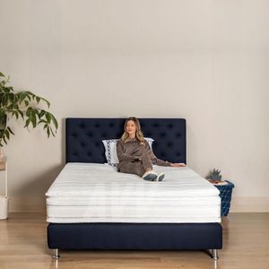 Topper 180x200 – HR Koudschuim 8cm – Bamboo Hoes – Orthopedisch – Anti-Slip – Anti-Allergie – Wasbaar – Oeko-Tex – Hotel Kwaliteit