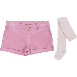 Roze korte broek + maillot