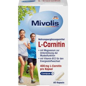 L-Carnitine capsules - 60 stuks - 59 g