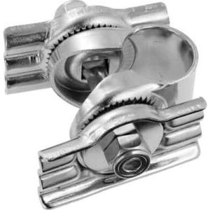 Brooks 3 Rails Zadelklem Zilver 22.2 mm