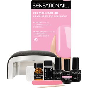 Sensationail Gel Manicure Starter Kit - Pink Chiffon