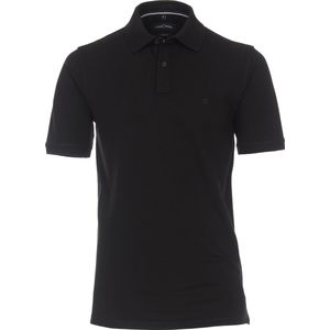 Casa Moda - Polo Stretch Zwart - Regular-fit - Heren Poloshirt Maat XXL