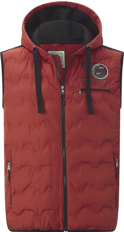 Jan Vanderstorm - ERKULF - Bodywarmer - Donkerrood