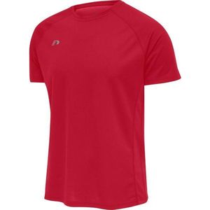 Newline Core Running T-Shirt kinderen - sportshirts - rood - Unisex