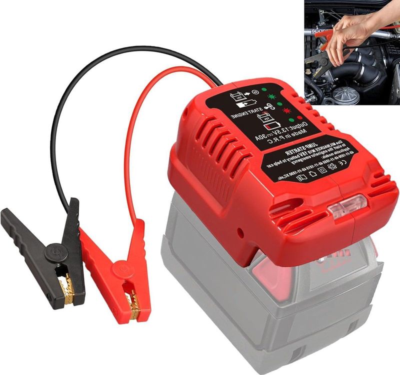 STARTKABELSET GESCHIKT ICM MILWAUKEE 18V ACCU