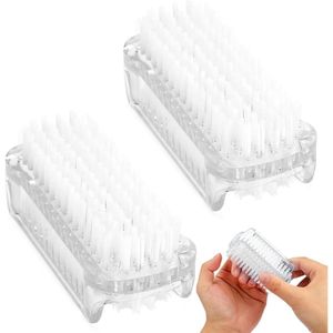 EXCITAT Nagelborstel - Reinigingsborstel - Duurzaam - Voor het reinigen van vingernagels, gootstenen, kookplaten - 2 stuks