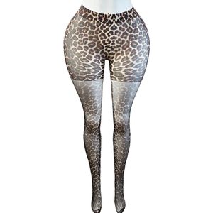 BamBella ® - Panty - onesize - maillot pantys Dames - Onesize - bruin panterprint dierenprint