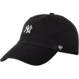 47 Brand MLB New York Yankees Base Cap B-BSRNR17GWS-BK, Mannen, Zwart, Pet, maat: One size