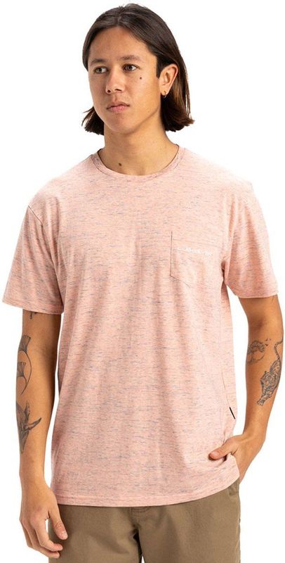 Quiksilver Karakin Spring T-shirt Met Korte Mouwen Roze L Man
