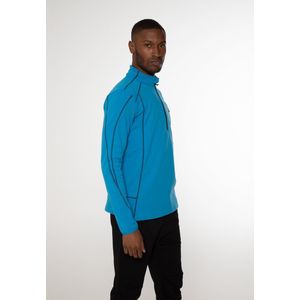 Protest Humans – Skipully Heren – Lange mouwen – 1/4 rits – Marlin Blue