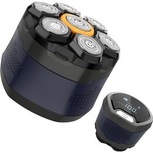Skull Shaver - Gladde en Snelle Scheerervaring - Voor Hoofd, Gezicht en Nek - Ergonomisch en Draadloos Design - Precisie en Comfort in één - Voor een Strakke Look Thuis of Onderweg