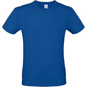 2-Pack herenshirt '150' met ronde hals B&C Collectie Royal Blue maat L