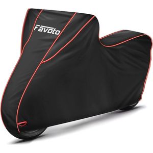 Waterdichte Motorhoes voor Buiten XXL - Reflecterende Strips & Windbestendig voor Scooter en Motorfiets 265x105x125cm