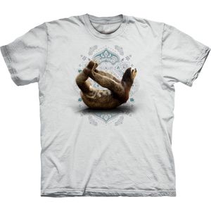 T-shirt Dhanurasana Sloth Beige 4XL