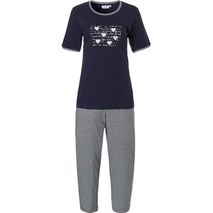 Pastunette – Pied de Poule – Pyjama  – 20211-136-3 – Dark Blue - 40