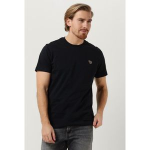 Paul Smith Mens Slim Fit Ss Tshirt Zebra Polo's & T-shirts Heren - Donkerblauw - Maat L