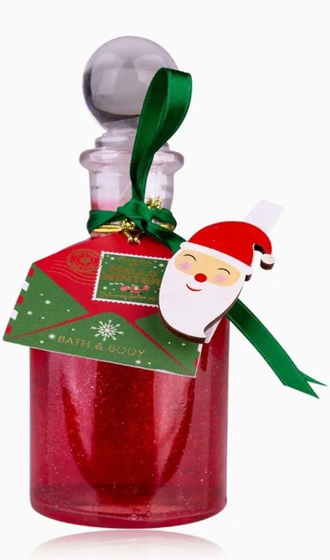 Accentra - HELLO WINTER - Badschuim - Kerstrood - 140 ml - Geur: Winter Apple