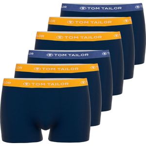 TOM TAILOR Buffer - Heren Boxer Trunk 6 pack - Blauw - Maat XL