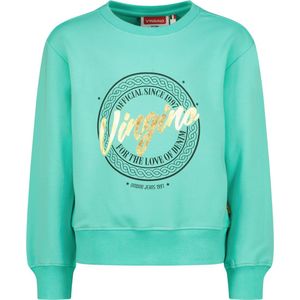 Vingino Sweater Narisse Meisjes Trui - Tropic mint - Maat 116