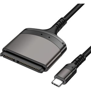 USB 3.0 Type C naar SATA 22 Pin Adapter Kabel - Type C USB 3.0 Plug naar SATA III Hard Drive Adapter 5Gbps voor 2.5 Inch Hard Drive Driver SSD Laptop