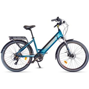 Urbanbiker Sidney Plus | Elektrische fiets Urban | Motor centraal | Autonomie 160KM | 26