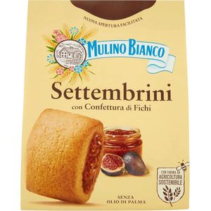 MULINO BIANCO Settembrini - Italiaanse zandkoekkoekjes met vijgenjam 300g