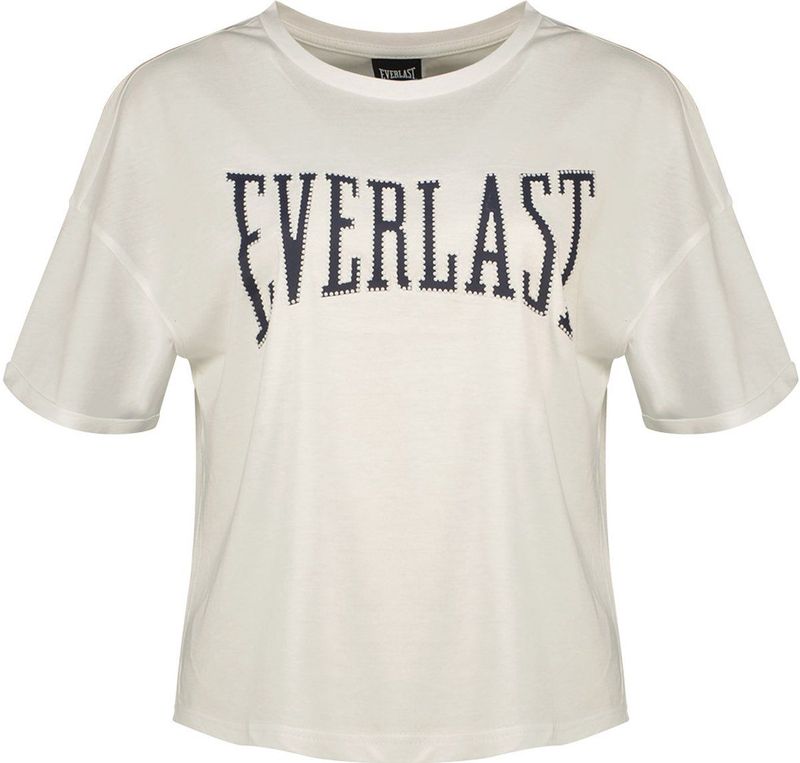 Everlast Modal T-shirt Met Korte Mouwen Wit S Vrouw