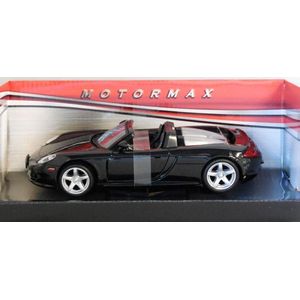 Porsche Carrera GT 1:24 Motor Max Zwart 73305