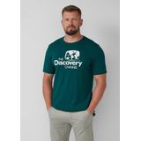 s.Oliver - T-Shirt - Katoen - Normale Pasvorm - Discovery™ Print