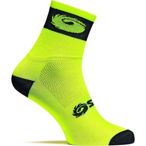 Sidi Logo 9 Socks Meryl  (265) Yellow Fluo/Black - Maat 35/39