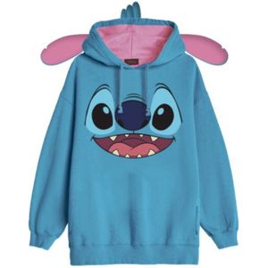 Sweat-shirt - Blauw - Disney Lilo et Stitch - Met Capuchon