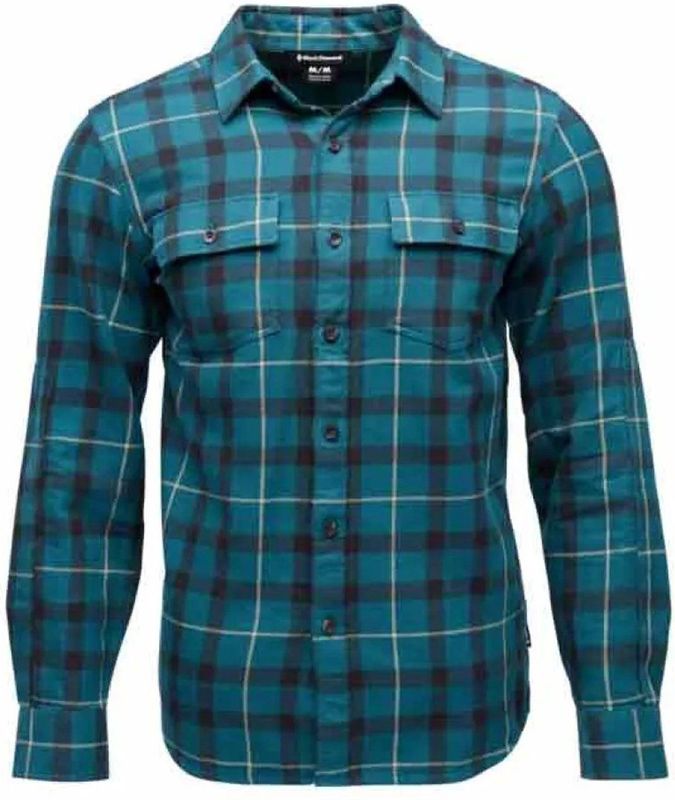 Black Diamond Project Twill Overhemd Met Lange Mouwen Blauw M Man