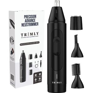 Neustrimmer 4-in-1 Advance oplaadbaar - Neushaartrimmer voor mannen en vrouwen - Wenkbrauw trimmer- Baard trimmer