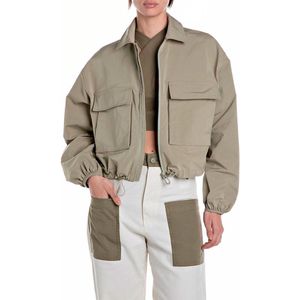 Replay - W7896.000.84910 - Jas - Beige - Polyester