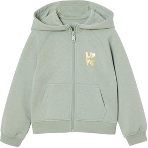 Sportsweater - Marineblauw - Meisjes - Met Rits en Capuchon